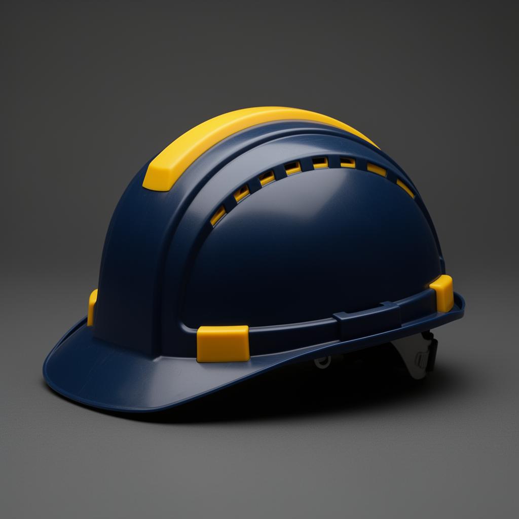 BluePeak industrial safety helmet